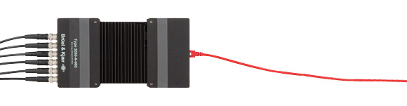 Data acquisition hardware LAN-XI - one cable operation